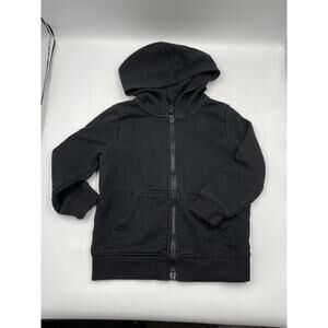 Cat & Jack Kids Boys Black Zip Up Sweater Size 3T